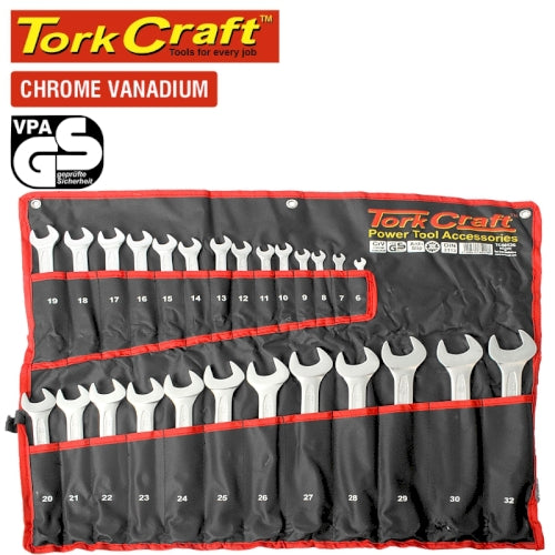 26pcs combination spanner set 6-32mm