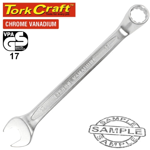 Deep offset combination spanner 17mm