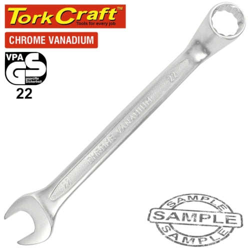 Deep offset combination spanner 22mm
