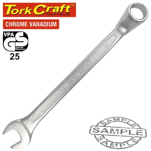 Deep offset combination spanner 25mm