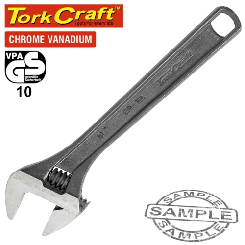 Shifting spanner 10' 250mm 0-28.8mm