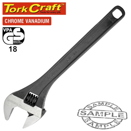 Shifting spanner 18' 450mm 0-52mm