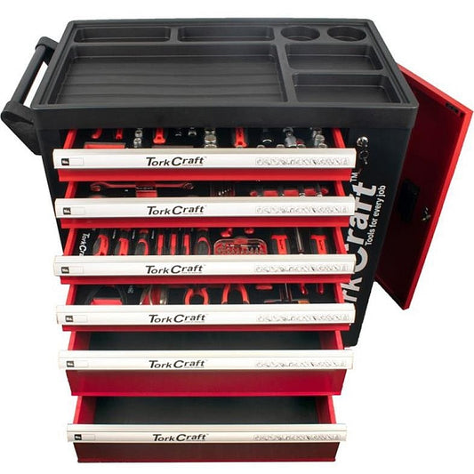 Tork Craft 184 Piece 6-Drawer Roller Cabinet Tool Kit | TC620050