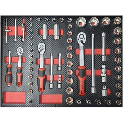 Tork Craft 184 Piece 6-Drawer Roller Cabinet Tool Kit | TC620050