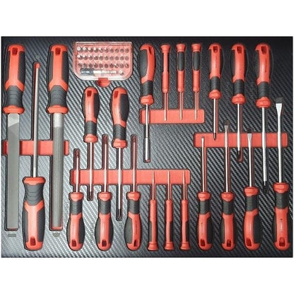 Tork Craft 184 Piece 6-Drawer Roller Cabinet Tool Kit | TC620050