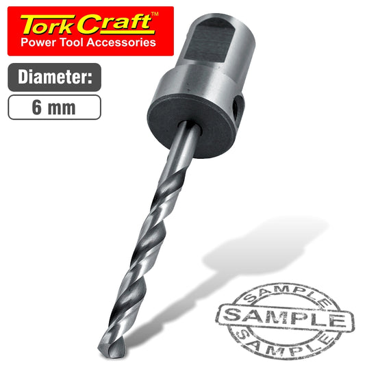 Drill bit hss w/weldon shank 6mm