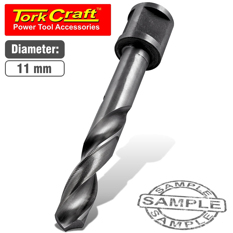 Drill bit hss w/weldon shank 11mm