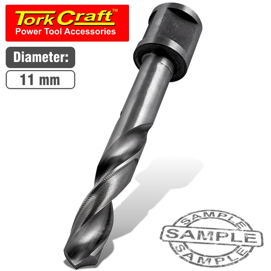 Drill bit hss w/weldon shank 11mm