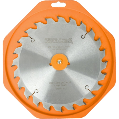 TorkCraft 230mm/30.1.20.16mm/24T TCE Circular Saw Blade