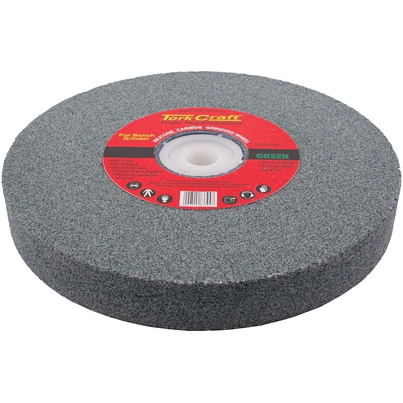 Tork Craft Grinding Wheel, Coarse 36 Grit, 250 x 40 x 50.8mm (Green) | TCGR250-2