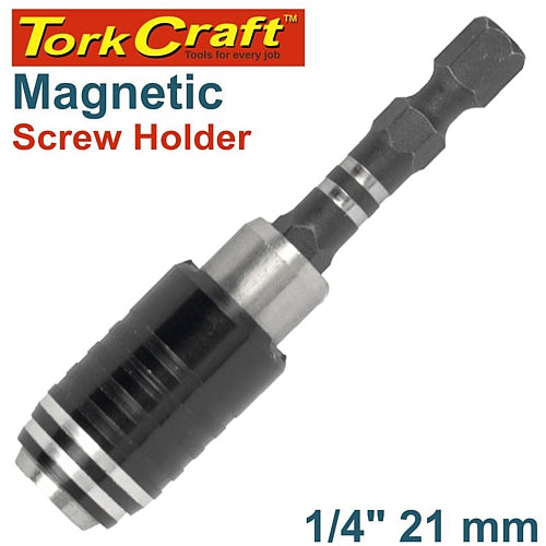Tork Craft Magnetic Screw Holder 1/4" x 21mm | TCMSH02114