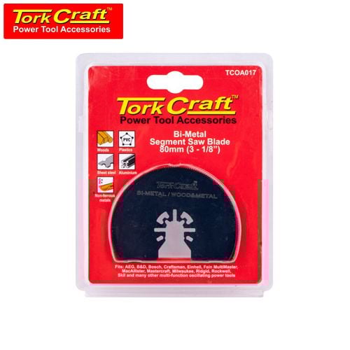 TorkCraft Quick Change Segment Saw Blade 80mm (3-1/8") 