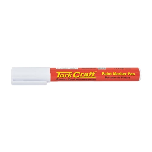 Tork Craft Paint Marker Pen 1Pc Bulk White Bulk (TCPM0003)