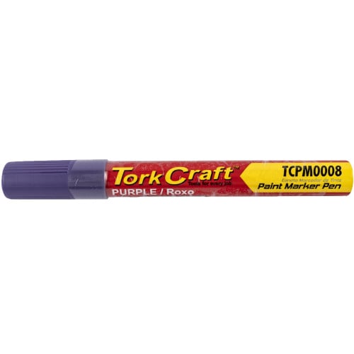 Tork Craft 1Pc PURPLE Paint Marker Pen (Bulk) | TCPM0008