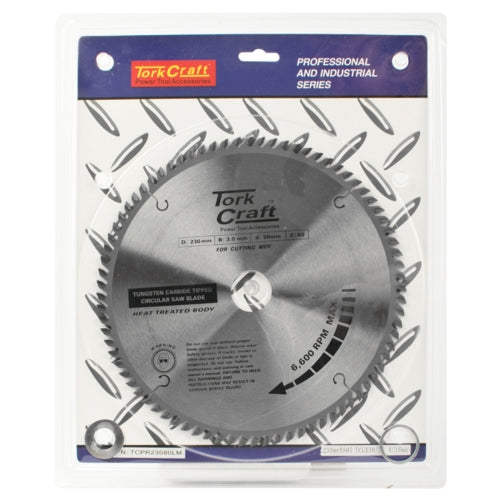 TorkCraft 230mm/30.1.16mm/80T TCPR Circular Saw Blade (TCPR23080LM)