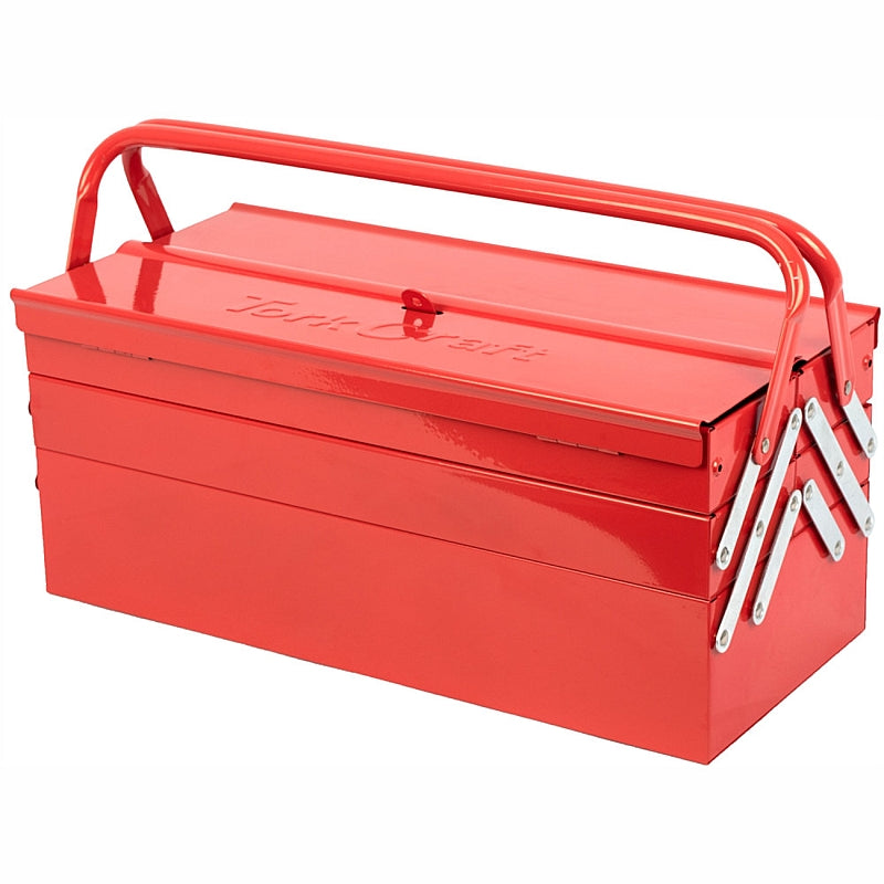 Tork Craft 5-Tray Cantilever Tool Box, L468 x W218 x H203mm (Empty) | TCTB001