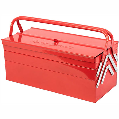 Tork Craft 5-Tray Cantilever Tool Box, L468 x W218 x H203mm (Empty) | TCTB001