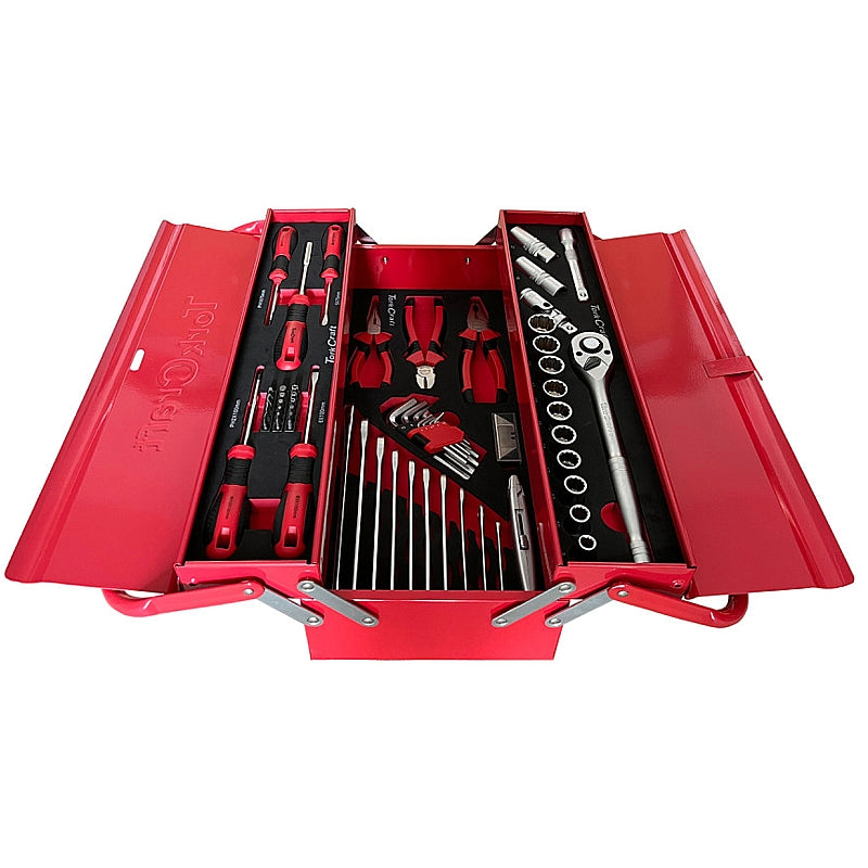Tork Craft 71 Piece 3-Tier Cantilever Toolbox Kit | TCTB071