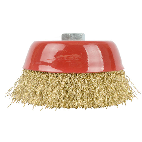 Wire cup brush crimped 150mmxm14 bulk(TCW CR15014B)