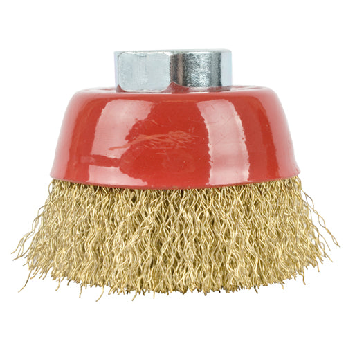Wire cup brush crimped 60mmxm14  bulk(TCW CR6014B)