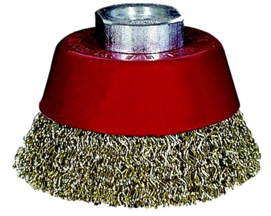 Wire cup brush crimped 75mmxm14 blister(TCW CR7514)