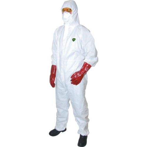Tuffsafe Disposable Chemical Protective Coveralls, Laminates, Chest 56-58", 3XL | TFF9623835F