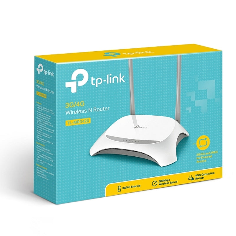 TP-Link 3G/4G Wireless N Router | TL-MR3420