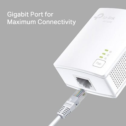 TP-Link AV1000 Gigabit Powerline Starter Kit | TL-PA7017 KIT