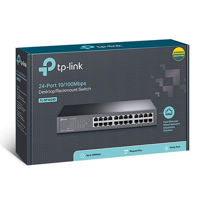 TP-Link 24-port 10/100Mbps Desktop/Rackmount Switch | TL-SF1024D