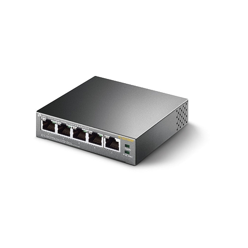 TP-Link 5-Port Gigabit Desktop Switch with 4-Port PoE | TL-SG1005P