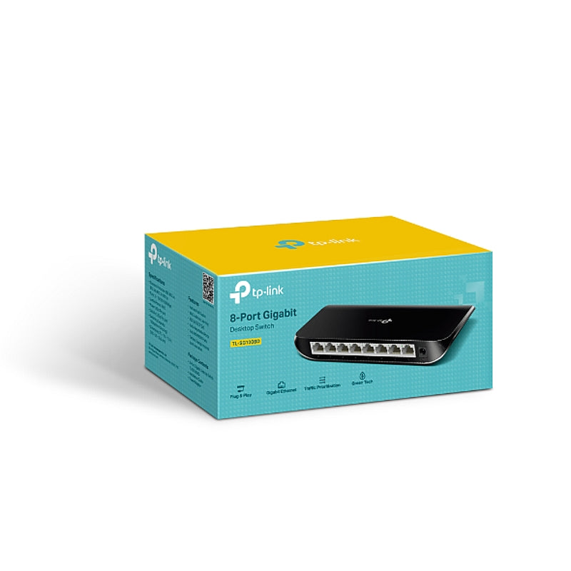 TP-Link 8-Port Gigabit Desktop Switch | TL-SG1008D