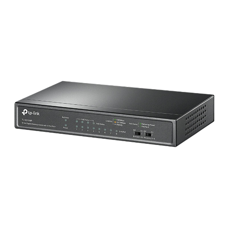 TP-Link 8-Port Gigabit Desktop Switch with 4-Port PoE+ | TL-SG1008P