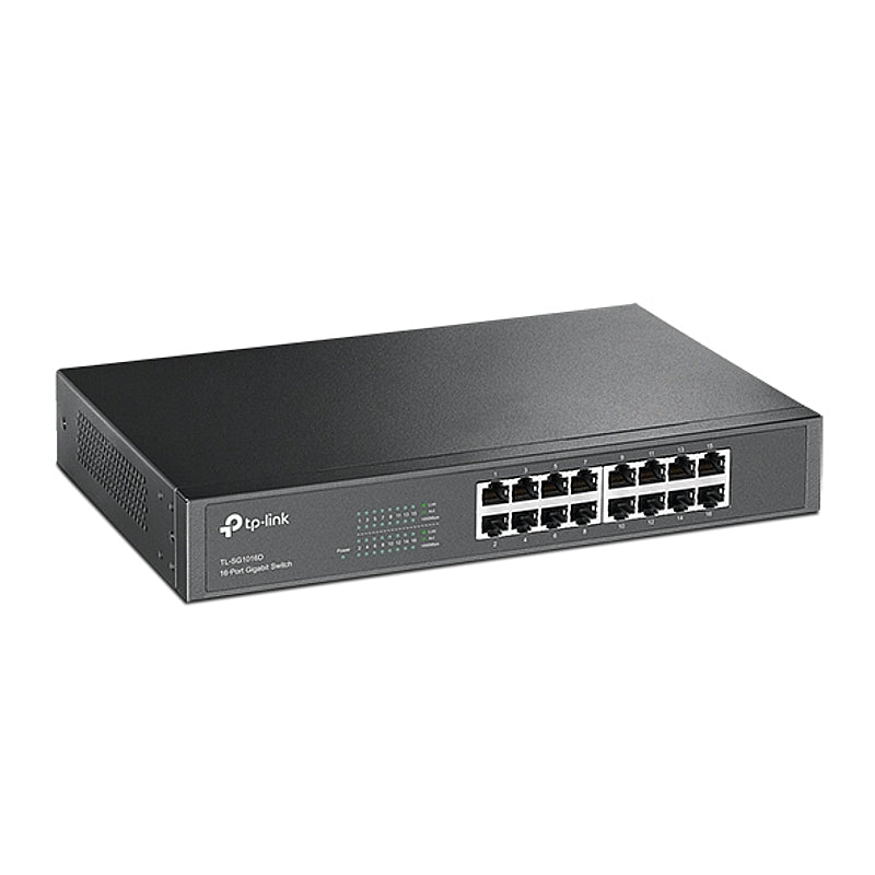 TP-Link 16-Port Gigabit Desktop/Rackmount Switch | TL-SG1016D