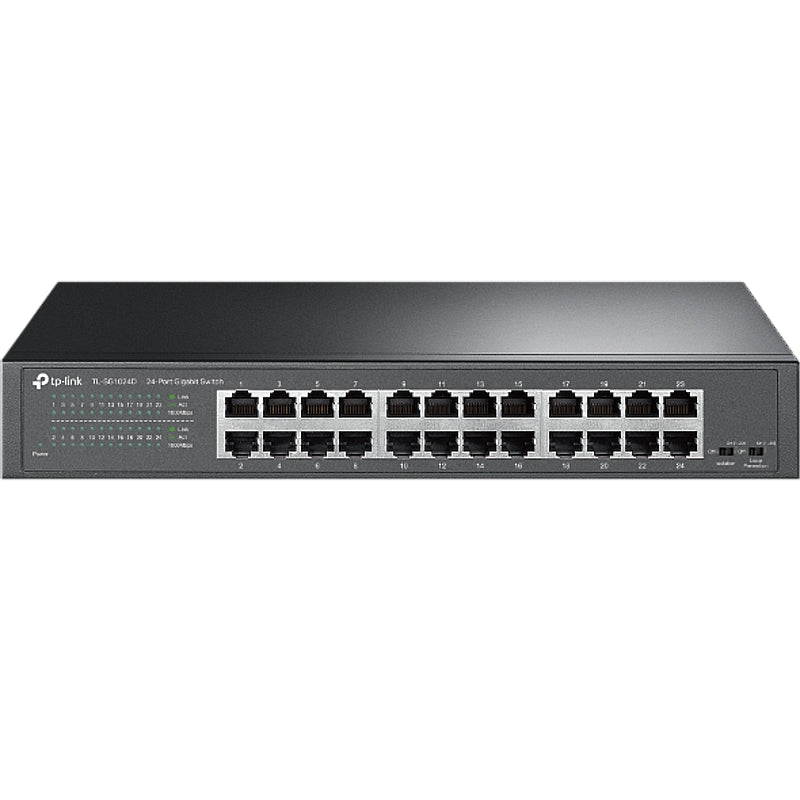TP-Link 24-Port Gigabit Desktop/Rackmount Switch | TL-SG1024D