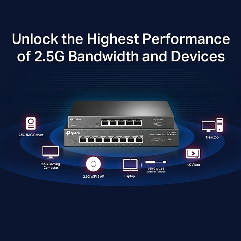 TP-Link 5-Port 2.5G Desktop Switch | TL-SG105-M2
