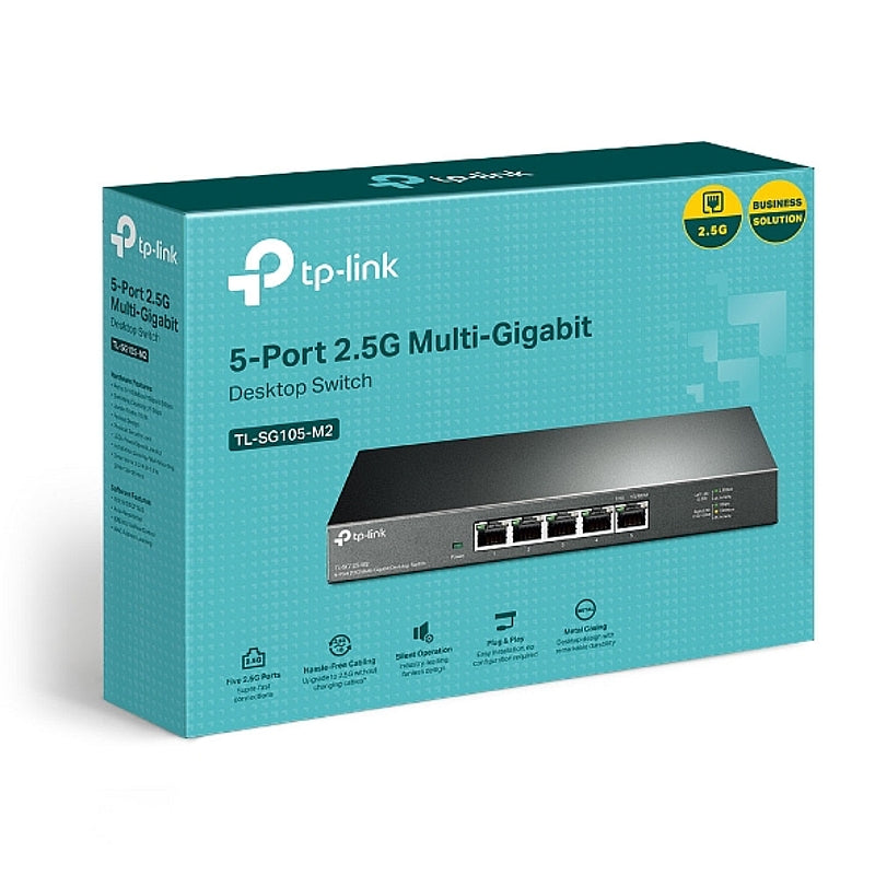 TP-Link 5-Port 2.5G Desktop Switch | TL-SG105-M2