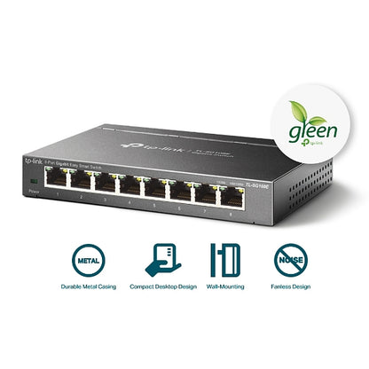 TP-Link 8-Port Gigabit Easy Smart Switch | TL-SG108E