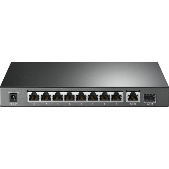 TP-Link 10-Port Gigabit Desktop Switch with 8-Port PoE+ | TL-SG1210P