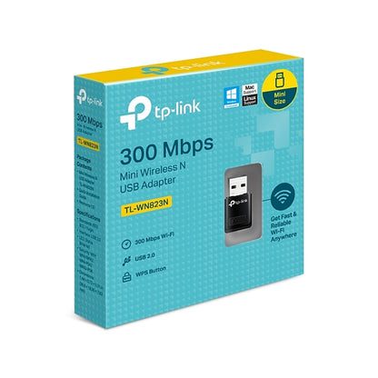 TP-Link 300Mbps Mini Wireless N USB Adapter | TL-WN823N