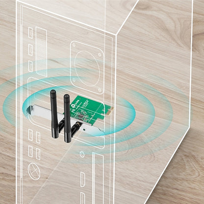 TP-Link 300Mbps Wireless N PCI Express Adapter | TL-WN881ND