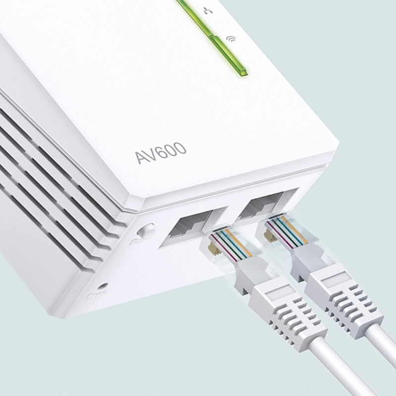 TP-Link 300Mbps AV600 Powerline Wi-Fi Extender Starter Kit | TL-WPA4221 KIT