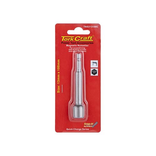 Nutsetter magnetic 13mmx100mm 1/card(TNS213100C)