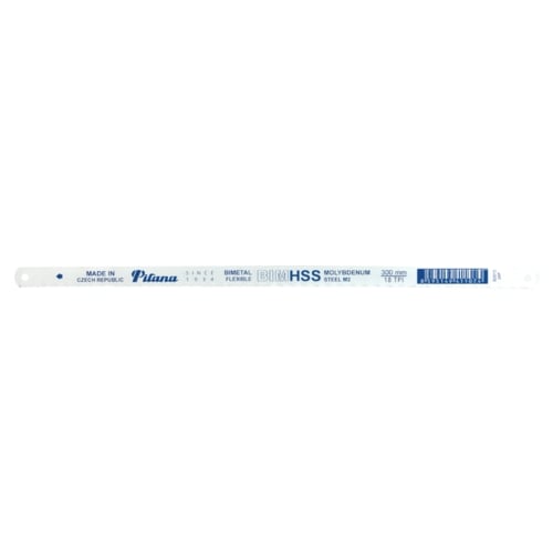 Pilana 100Pc HSS Bi-Metal White Hacksaw Blades, 18 TPI | TOOB313