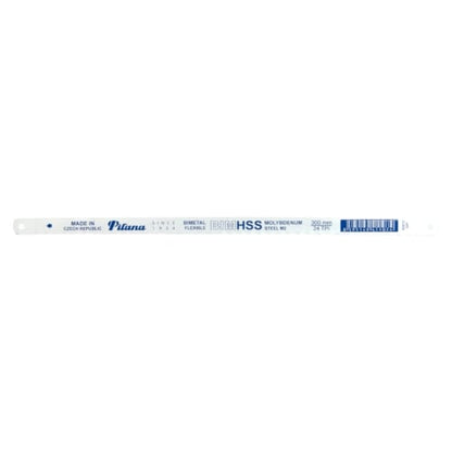 Pilana 100Pc HSS Bi-Metal White Hacksaw Blades, 24TPI | TOOB314