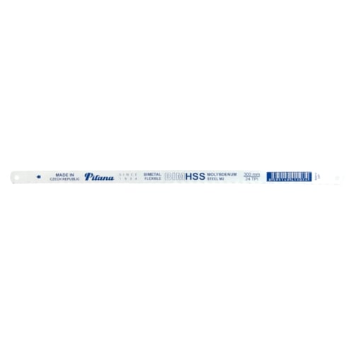 Pilana 100Pc HSS Bi-Metal White Hacksaw Blades, 24TPI | TOOB314
