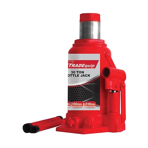 TRADEquip Red Bottle Jack, 30T | TOOJ956