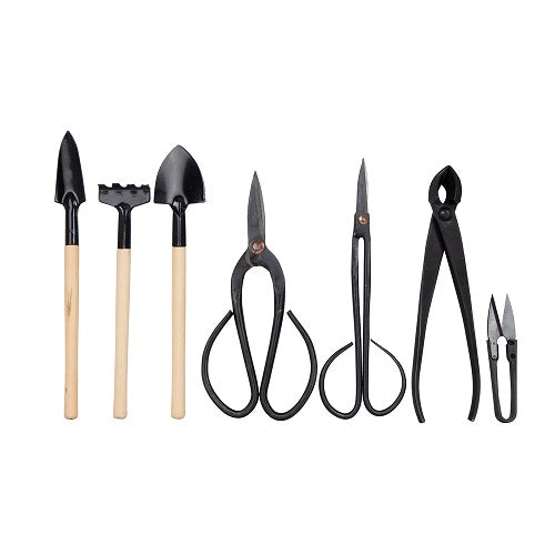 Fragram 7Pc Bonsai Tool Set In Pouch | TOOK2061