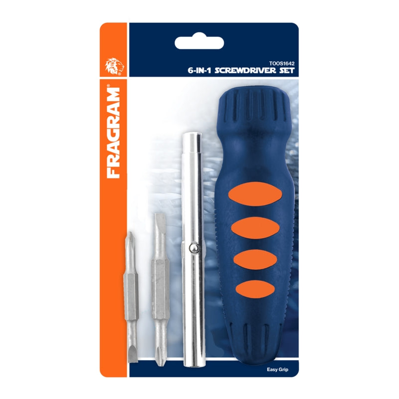 Fragram 6-In-1 Screwdriver Set | TOOS1642