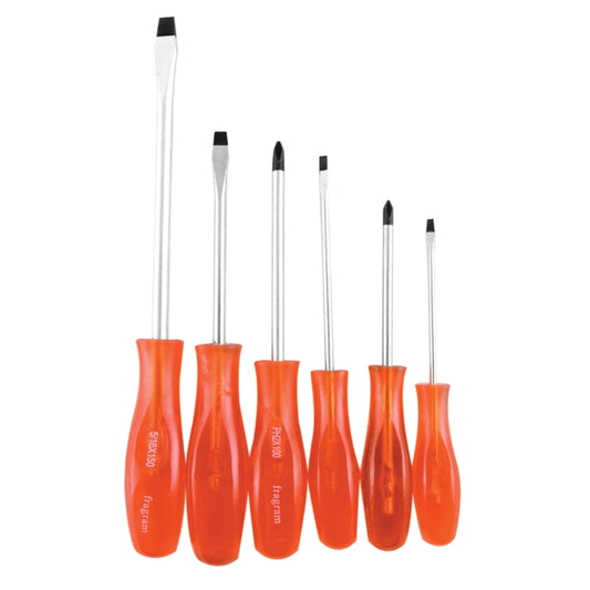 Fragram 6 Piece Screwdriver Set, Magnetic Tips | TOOS1646