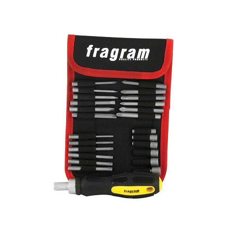 Fragram 26Pc Screwdriver Bit Set in Holder | TOOS1881